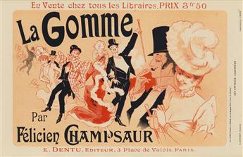 JULES CHÉRET (1836-1932). [CHÉRET.] Group of 3 posters. 1889-1900. Sizes vary. Chaix, Paris.